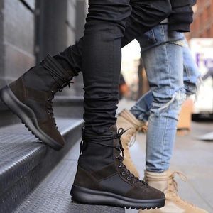 Kanye West Suede Boot, mens 8